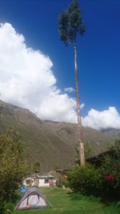 Camping at Casa Quechua, Ollantaytambo