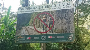 No Cycles or Motorccycles to Machu Picchu